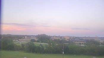 Weather camera view of Fort Hays State University.