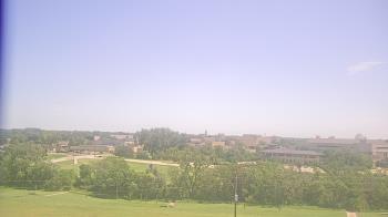 Weather camera view of Fort Hays State University.