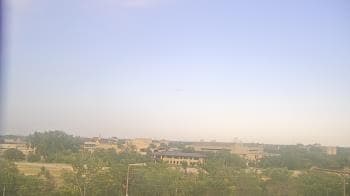 Weather camera view of Fort Hays State University.