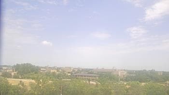 Weather camera view of Fort Hays State University.