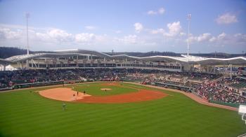 Weather camera view of JetBlue Park at Fenway South.