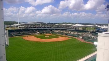 Weather camera view of JetBlue Park at Fenway South.