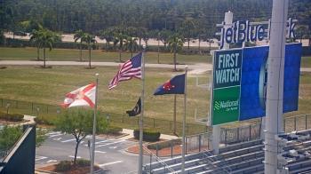 Weather camera view of JetBlue Park at Fenway South.