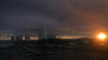 Weather camera view of River District.