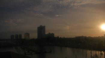 Weather camera view of River District.