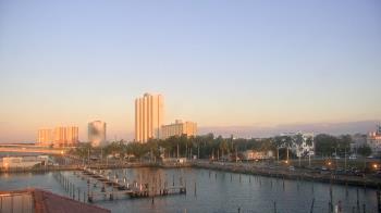 Weather camera view of River District.