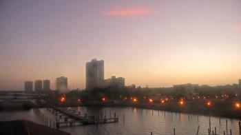 Weather camera view of River District.