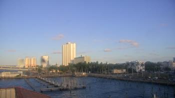 Weather camera view of River District.