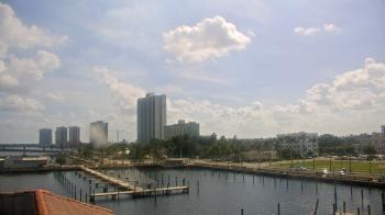 Weather camera view of River District.