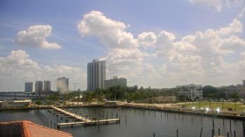 Weather camera view of River District.