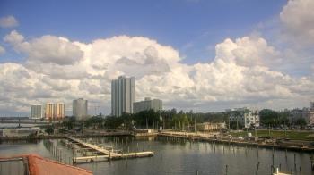 Weather camera view of River District.