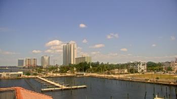 Weather camera view of River District.