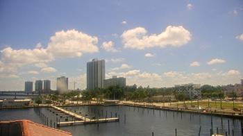 Weather camera view of River District.