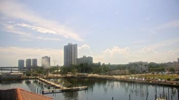 Weather camera view of River District.
