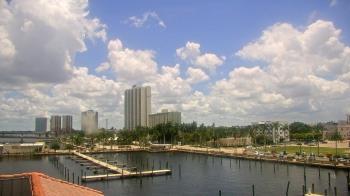 Weather camera view of River District.