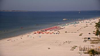 Weather camera view of DiamondHead & GullWing Beach Resorts.