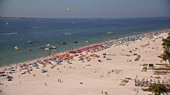 Weather camera view of DiamondHead & GullWing Beach Resorts.