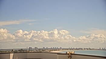 Weather camera view of DiamondHead & GullWing Beach Resorts.