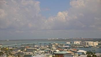 Weather camera view of DiamondHead & GullWing Beach Resorts.