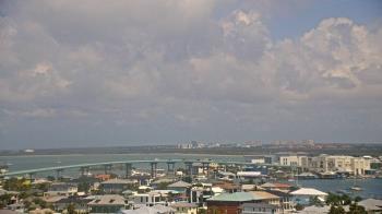 Weather camera view of DiamondHead & GullWing Beach Resorts.