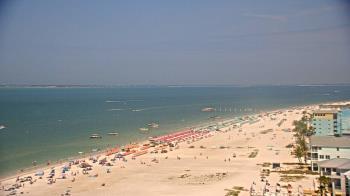 Weather camera view of DiamondHead & GullWing Beach Resorts.