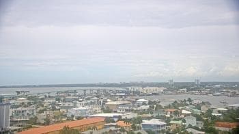 Weather camera view of DiamondHead & GullWing Beach Resorts.