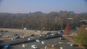 Weather camera view of Fort Smith Public Library.