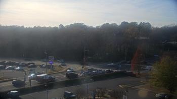 Weather camera view of Fort Smith Public Library.