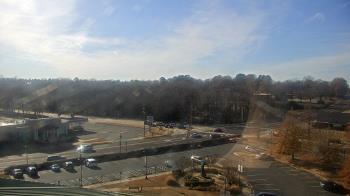 Weather camera view of Fort Smith Public Library.