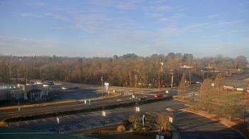 Weather camera view of Fort Smith Public Library.