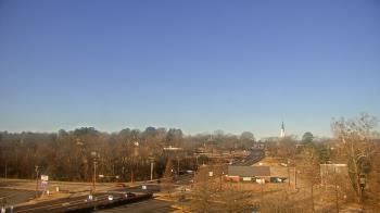 Weather camera view of Fort Smith Public Library.