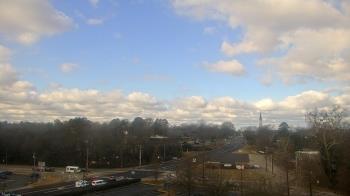 Weather camera view of Fort Smith Public Library.