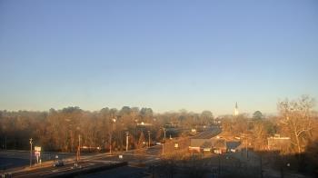 Weather camera view of Fort Smith Public Library.