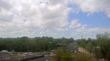 Weather camera view of Fort Smith Public Library.