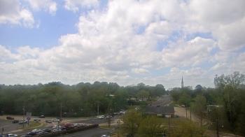 Weather camera view of Fort Smith Public Library.