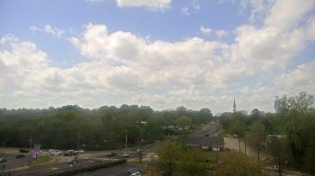 Weather camera view of Fort Smith Public Library.