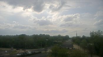 Weather camera view of Fort Smith Public Library.
