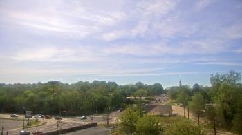 Weather camera view of Fort Smith Public Library.