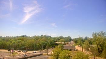 Weather camera view of Fort Smith Public Library.