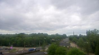 Weather camera view of Fort Smith Public Library.