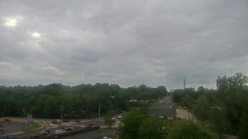 Weather camera view of Fort Smith Public Library.