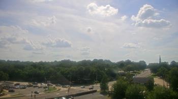 Weather camera view of Fort Smith Public Library.