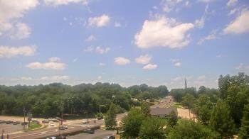 Weather camera view of Fort Smith Public Library.