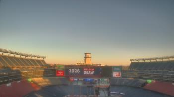 Weather camera view of Gillette Stadium.