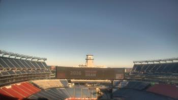 Weather camera view of Gillette Stadium.