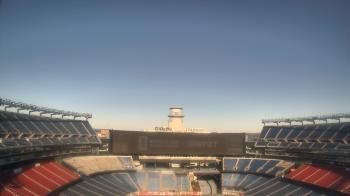 Weather camera view of Gillette Stadium.
