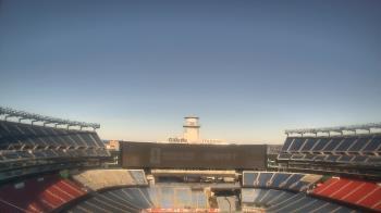 Weather camera view of Gillette Stadium.