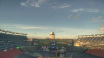 Weather camera view of Gillette Stadium.