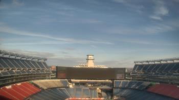 Weather camera view of Gillette Stadium.