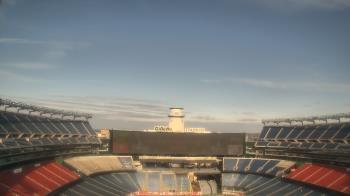 Weather camera view of Gillette Stadium.
